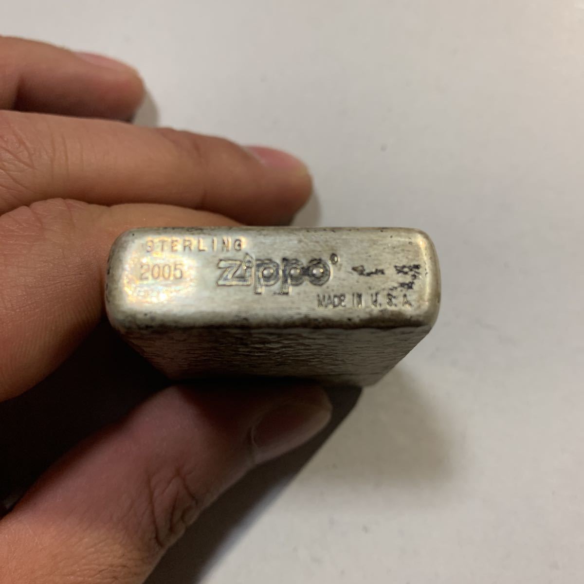 ZIPPO STERLING 2005年製 Sterling Zippo SILVER 0 シルバー 