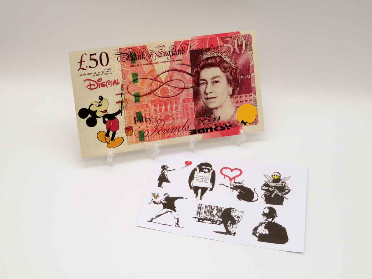Dismaland 限定パンフレット ディズマランド BANKSY バンクシー 【公式