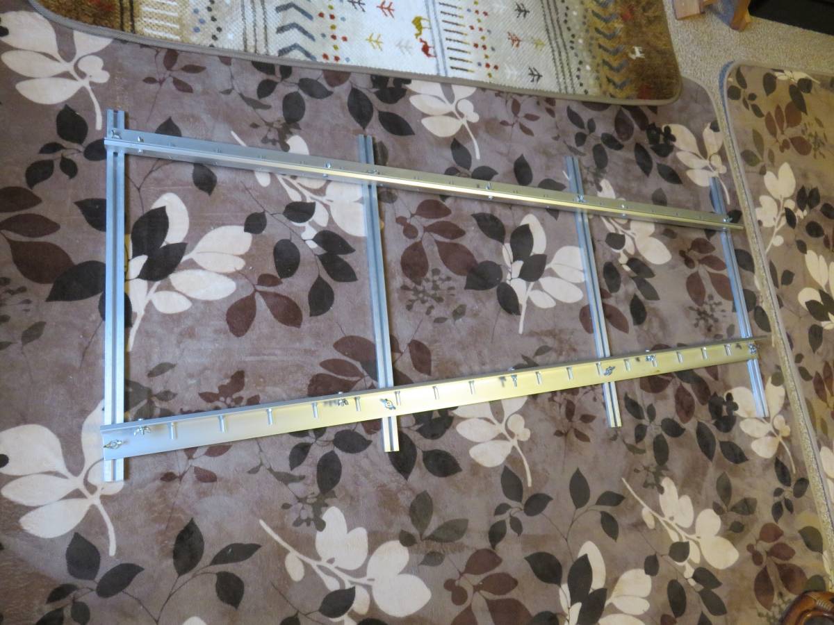 主翼治具、ラジコン飛行機、バルサキット、主翼、翼組み立て道具、治具、アルミLアングル、長さ１ｍ３０ｃｍ_1