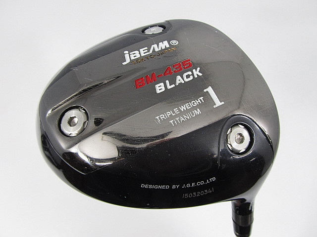 品質保証，本物保証 J BEAM J BEAM BM-435 ブラック ドライバー 1W オリジナルカーボン 2969(ドライバー)｜売買されたオークション情報、yahooの商品情報をアーカイブ公開 - オークファン 男性右きき用
