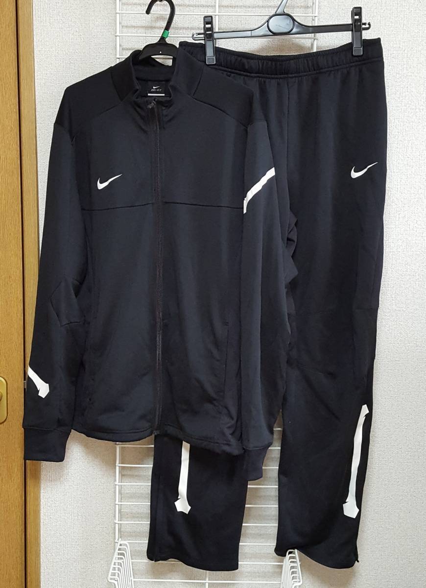 正規品，安い ナイキ NIKE ジャージ 上下 セット アップ XLサイズ 黒 DRI-FIT ドライフィット 骨 ボーン(ナイキ)｜売買されたオークション情報、yahooの商品情報をアーカイブ公開 - オークファン ジャージ