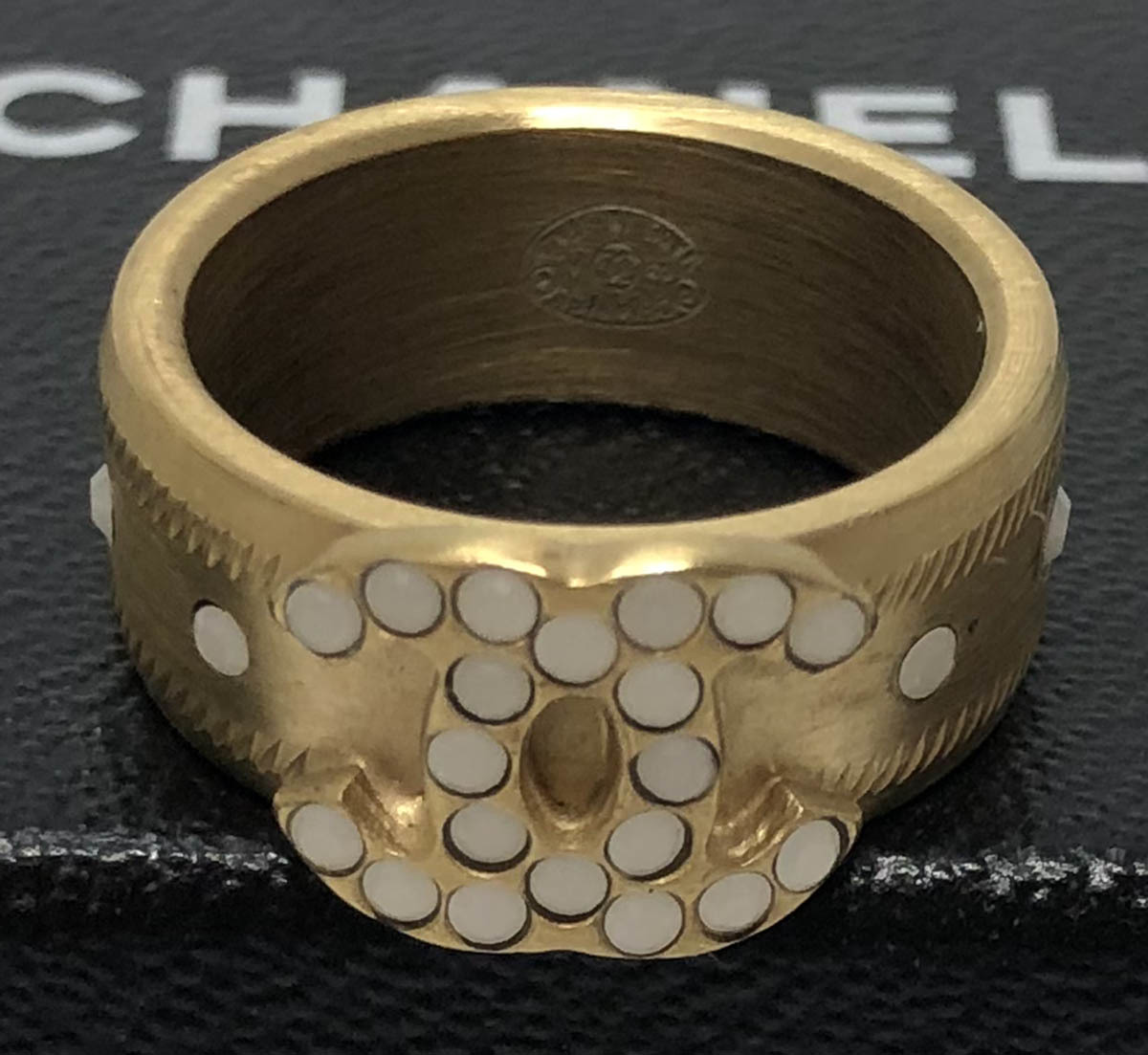 CHANEL リング ココマーク シャネル ゴールド 指輪 イエローゴールド 