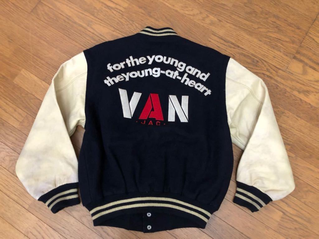 Van スタジャン スタジャン用 ワッペン 当時品 VAN JAC ヴァン 袖