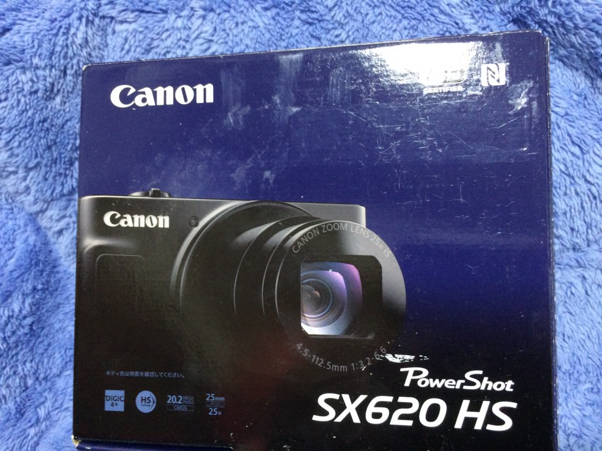 未使用 Canon コンパクトデジタルカメラ Power Shot SX620HS ブラック 
