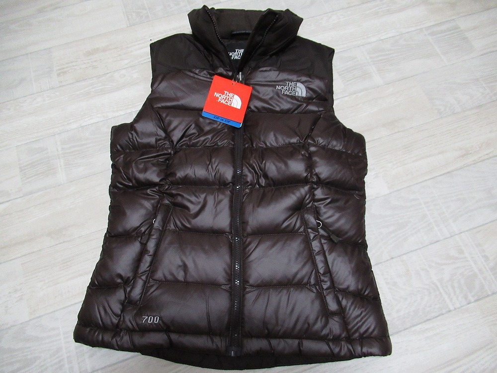 56 ノースフェイス 肉厚軽量700フィル濃茶ダウンベストM THE NORTH FACE(女性用)｜売買されたオークション情報、yahooの商品情報をアーカイブ公開 - オークファン 女性用