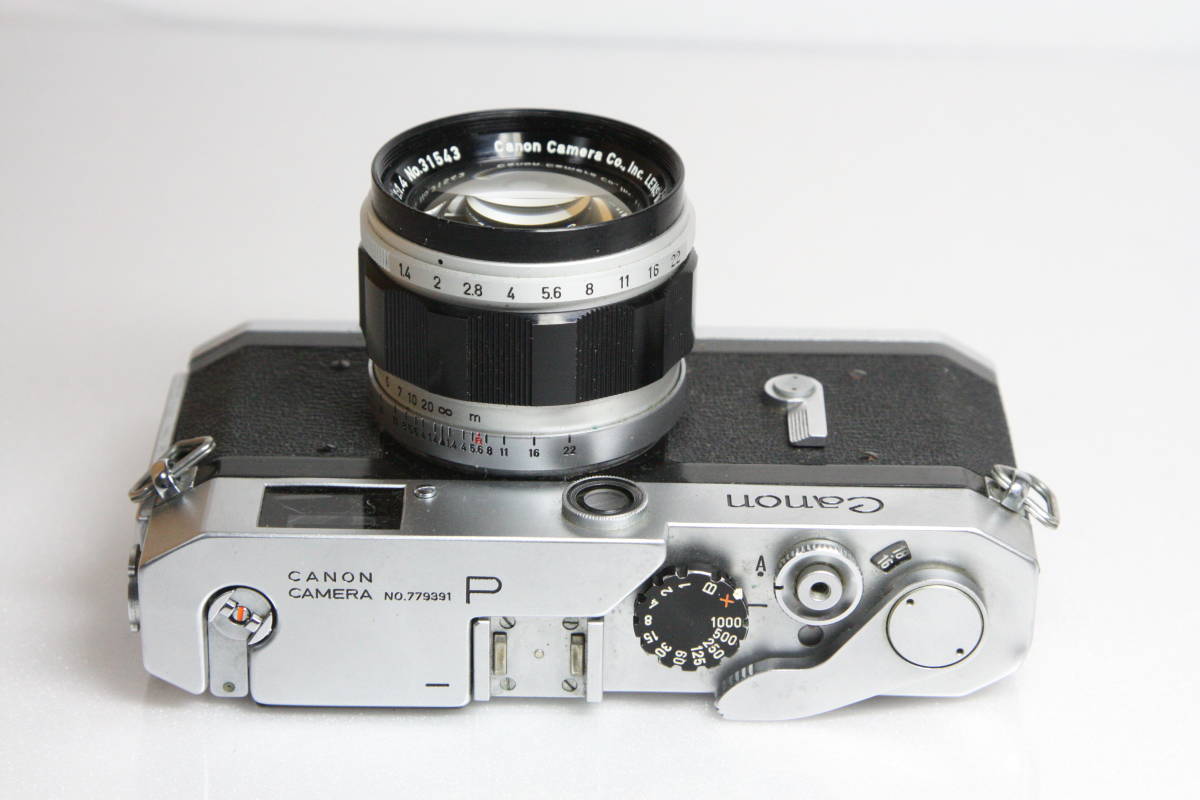 Canon P　キャノン 50mm　フィルムカメラ　レンジファインダー　ジャンク ジャンク】Canon キャノン P レンジファインダー フィルムカメラ 50mm