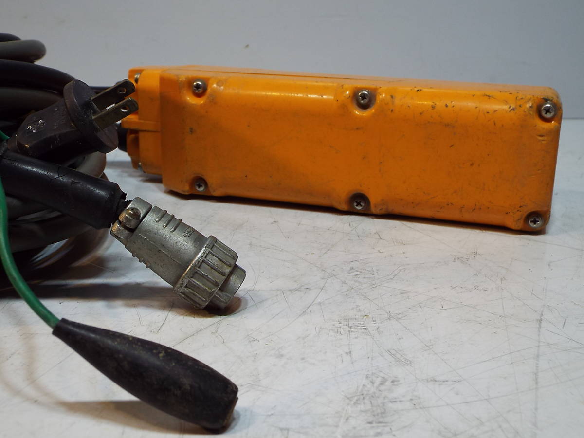 RYOBI リョービ 小型 電動 ウインチ W1-61C ホイスト ワイヤー 100V