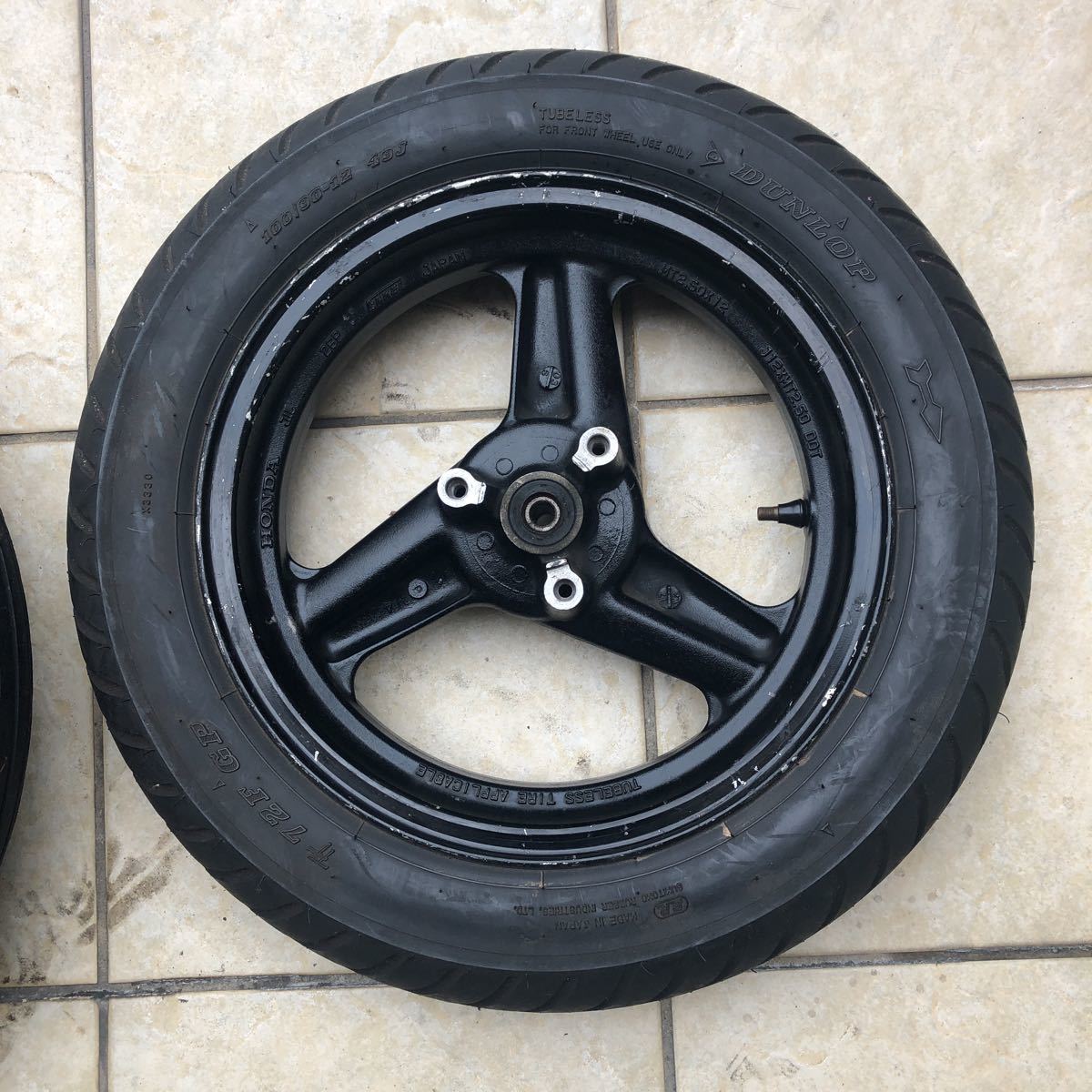 NSR50 前後ホイールセット ホンダ NSR50 純正ホイール 前後セット 中古 