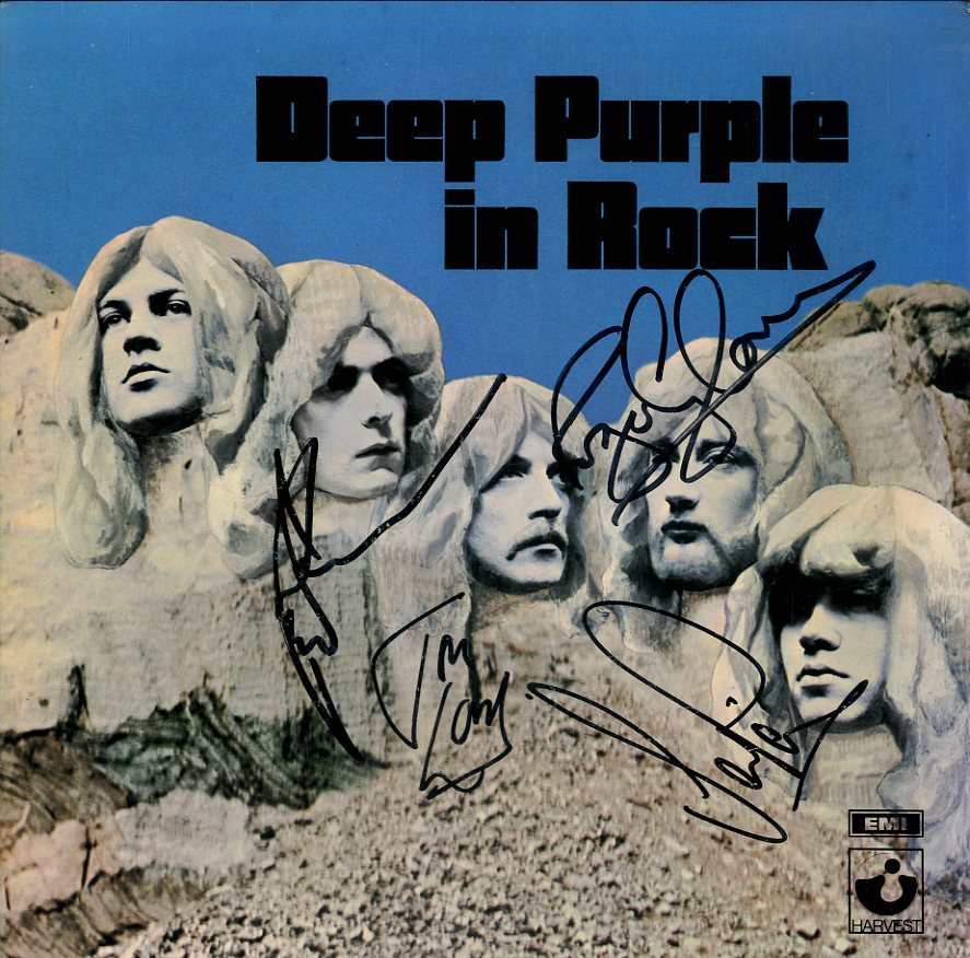 A00365416/LP/ディープ・パープル「Deep Purple In Rock (UK盤・ハード