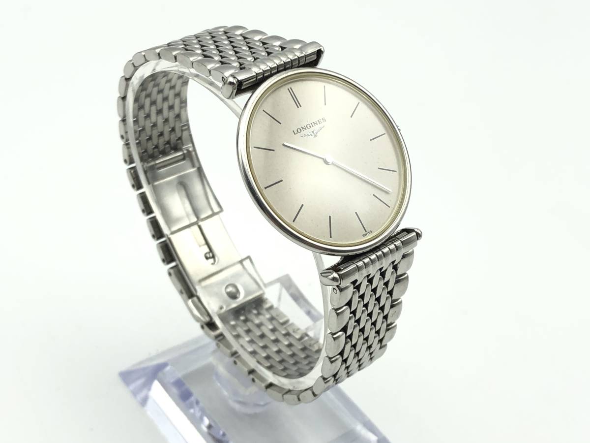 1円☆稼働品【LONGINES/ロンジン】L4.720.2 グランドクラシック デイト 