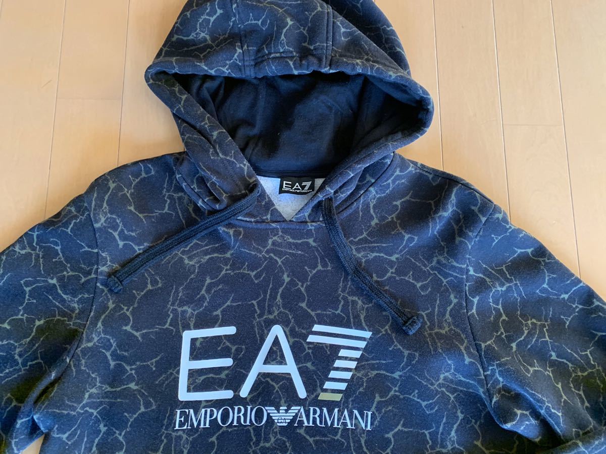 EMPORIO ARMANI パーカーEA7■エンポリオアルマーニ メンズ　プルオーバー