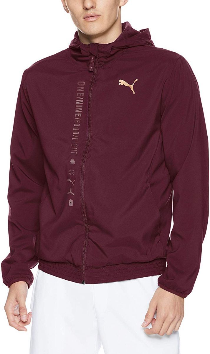 【限定セール，爆買い】 プーマ PUMA 冬用 暖かい 厚手 メンズ トリコット 裏起毛 ウインドブレーカー ジャケット Mサイズ ワイン 517642-02-M 二 QWER(プーマ)｜売買されたオークション情報、yahooの商品情報をアーカイブ ジャンパー、ジャケット