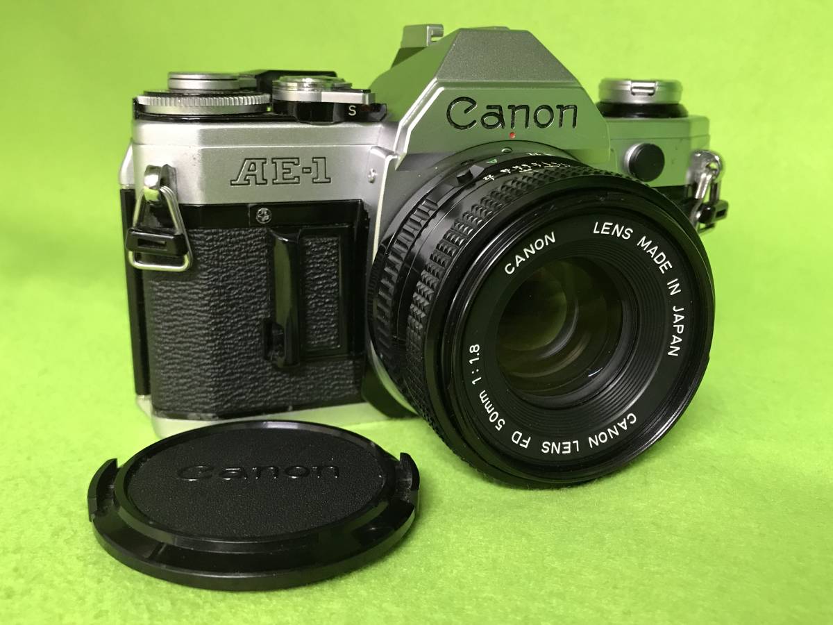 1912142】canon キャノン CANON AE-1 ／ CANON LENS FD 50mm f1.8