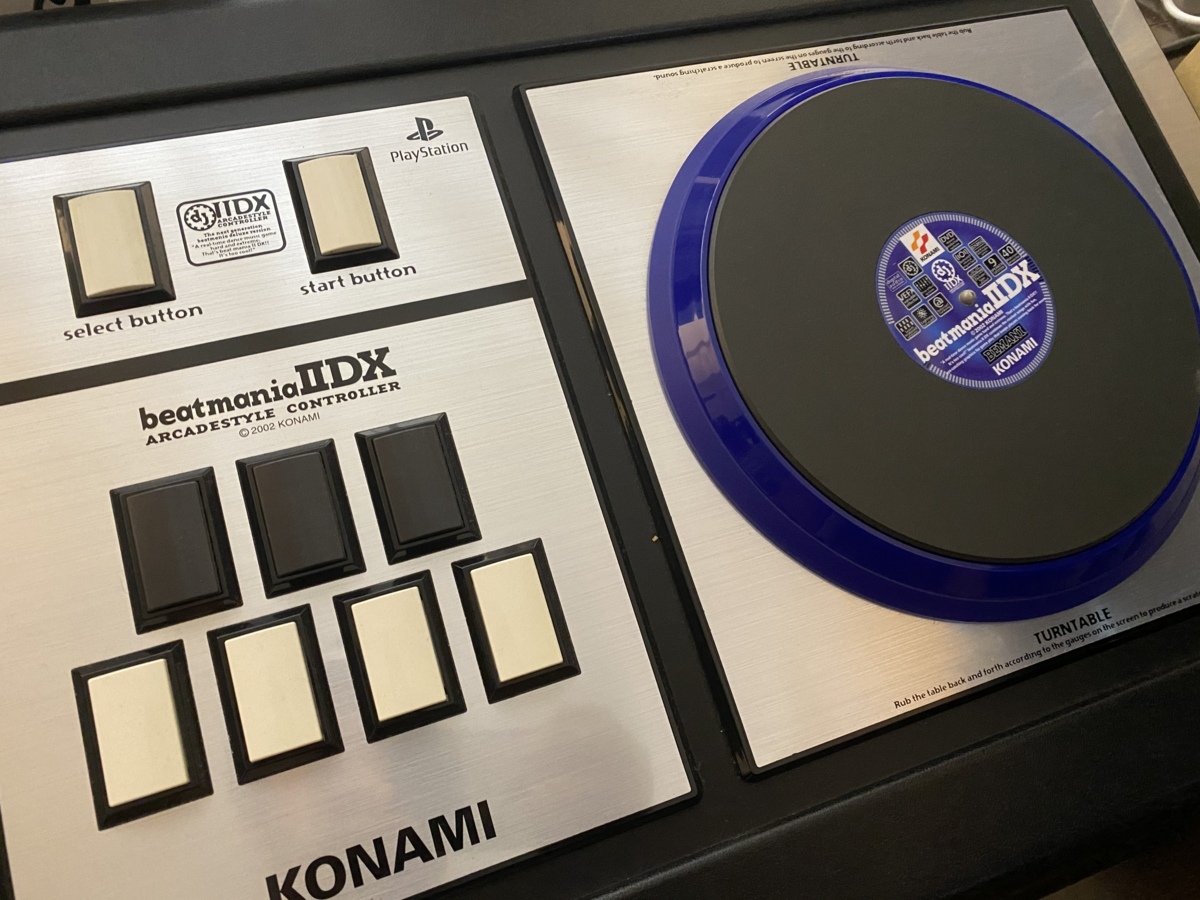 KONAMI】PS2用 beatmania IIDX アーケードスタイルコントローラー
