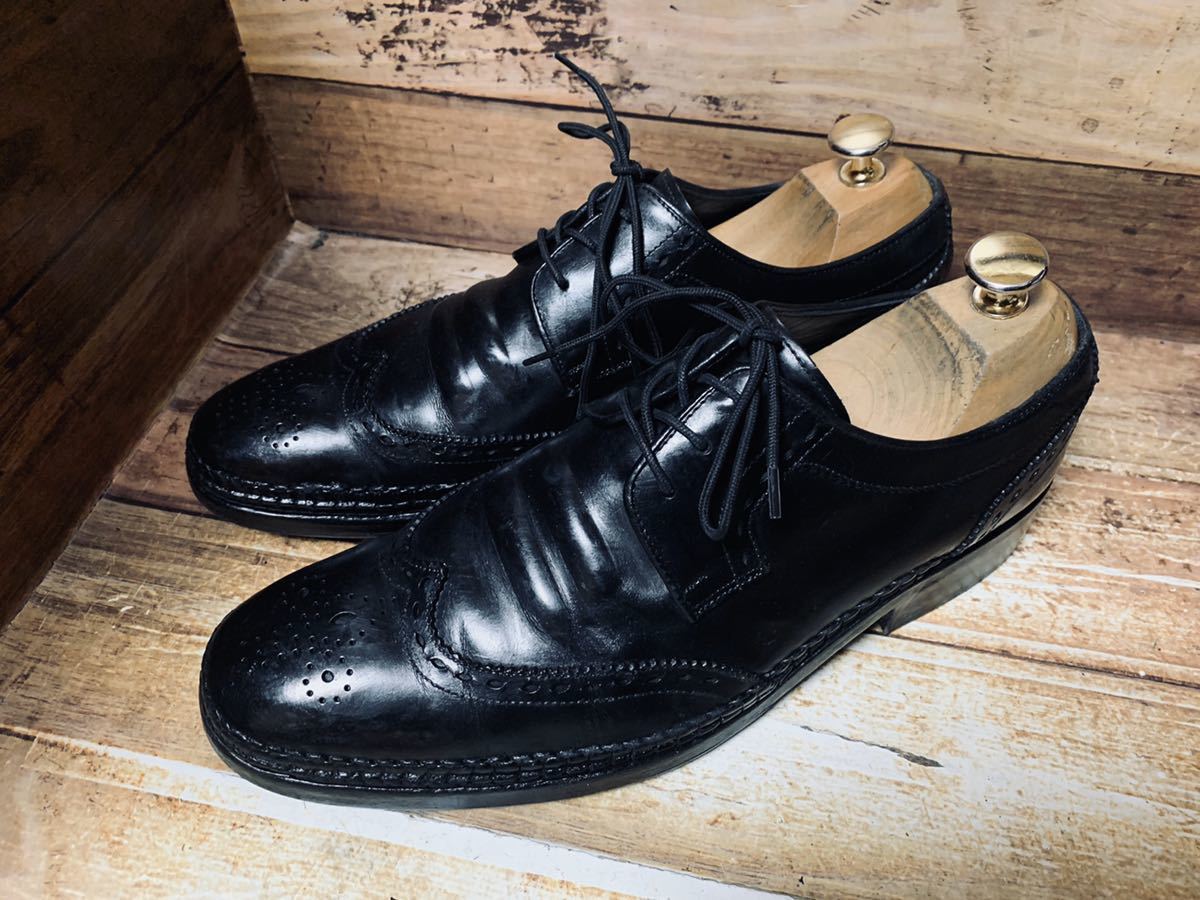 【美品】REGAL リーガル レザーブーツ ウイングチップ 26.5cm REGAL（リーガル） ビジネスシューズ REGAL Regal Walker（REGAL
