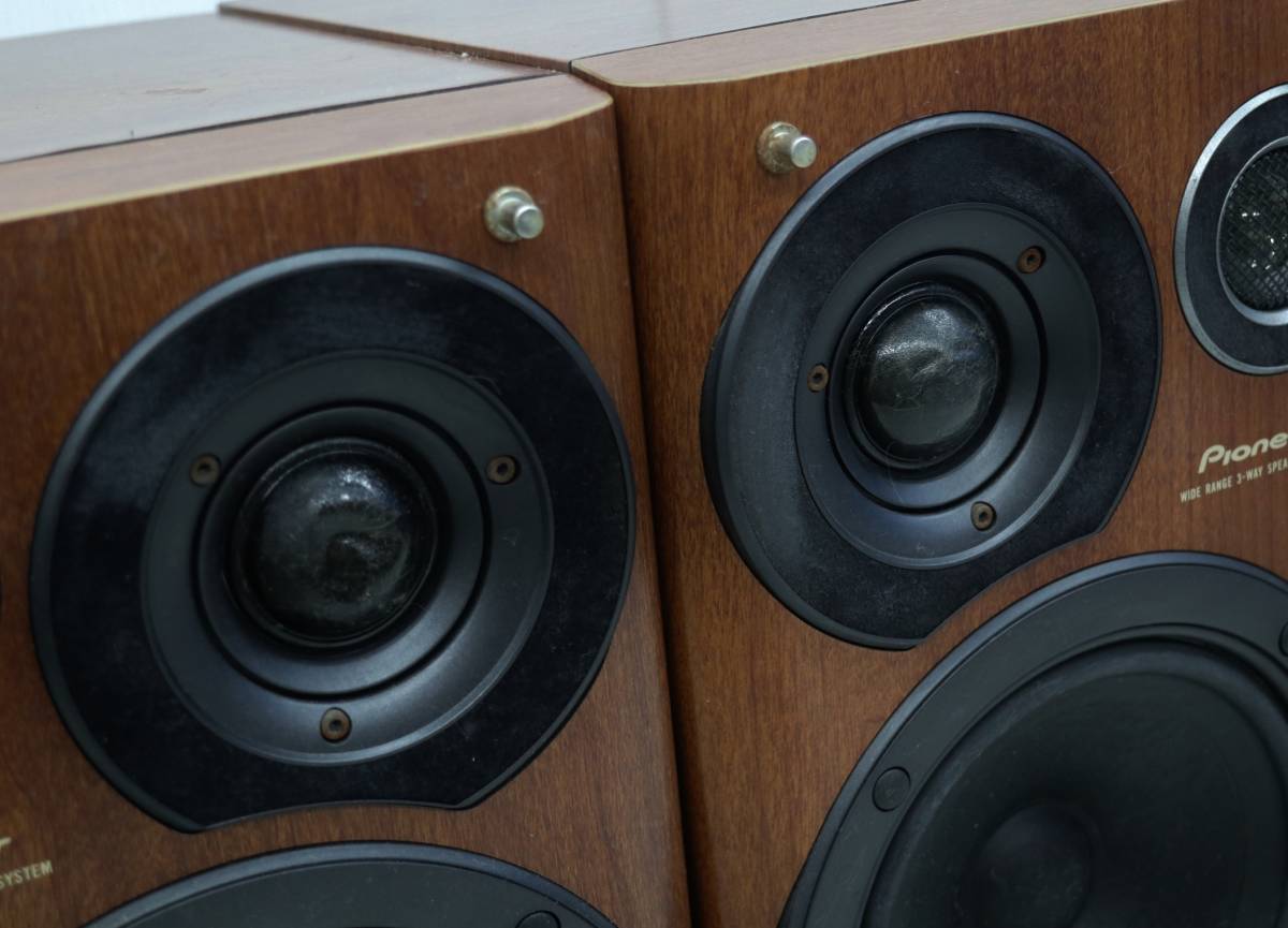 △中古・音だしOK！｜3WAYスピーカー左右・ペア｜PIONEER パイオニア S