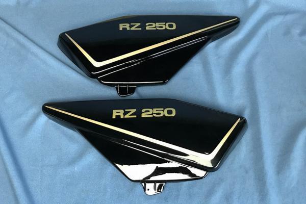サイドカバー 左右セット RZ250 RZ350 RZ250⁄350用 ABS樹脂 未塗装新品