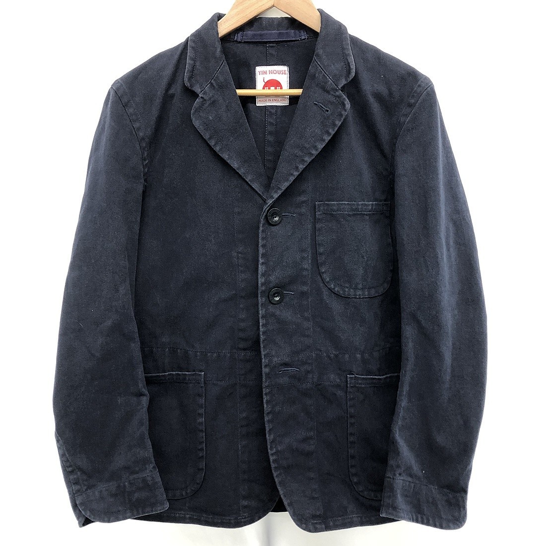 正規品 TIN HOUSE ティンハウス OLD TOWN メンズ ジャケット 38 M 黒 オールドタウン 英国製 ブラック #62023(Mサイズ)｜売買されたオークション情報、yahooの商品情報をアーカイブ公開 - オークファン Mサイズ