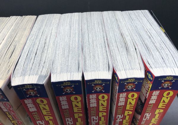 One Piece ワンピース 総集編 1 7巻 17 25巻 全巻に2大特典付き 少年 売買されたオークション情報 Yahooの商品情報をアーカイブ公開 オークファン Aucfan Com
