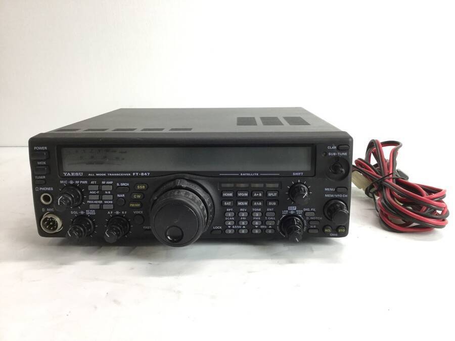 限定セール，SALE YAESU FT-847S オールモードトランシーバー サテライト対応 現状品(固定)｜売買されたオークション情報、yahooの商品情報をアーカイブ公開 - オークファン 固定