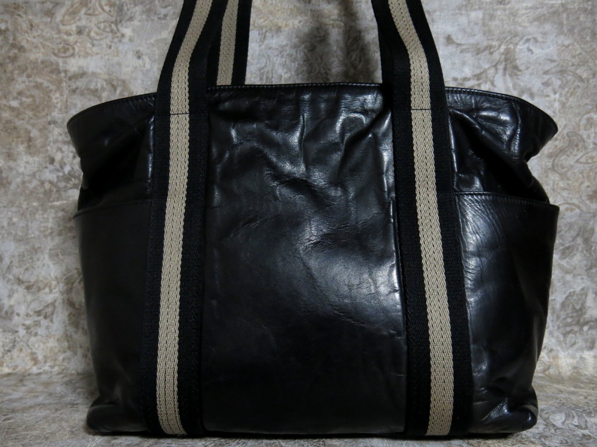 BALLY バリー トレスポレザートートバック 黑白 バリーメンズ 