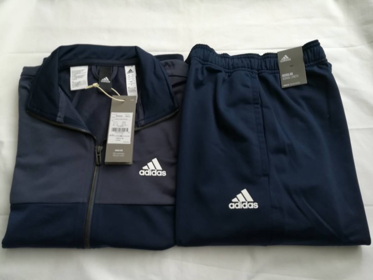 adidas＝アディダス メンズジャージ上下セット Mサイズ 新品 