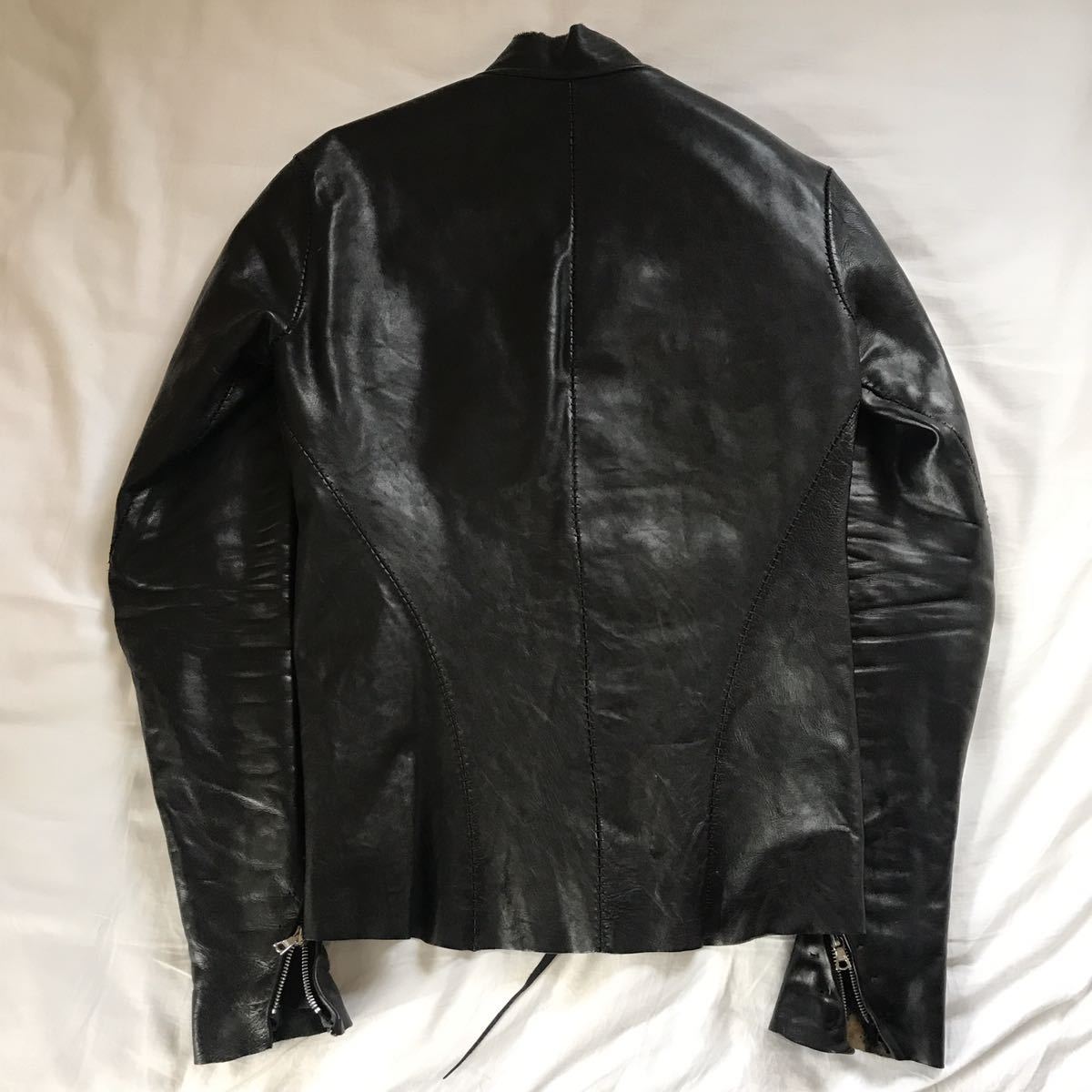 m.a+ エムエークロス ホースレザー バイカー レザー ライダース 