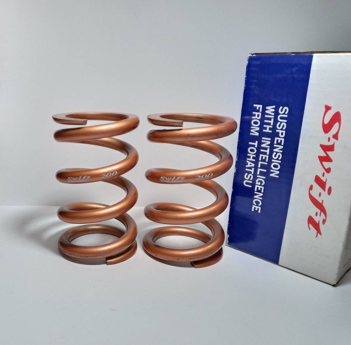 SWIFT スイフト 直巻き スプリング (2本) ID65mm 152mm 20.0kg 汎用 車 