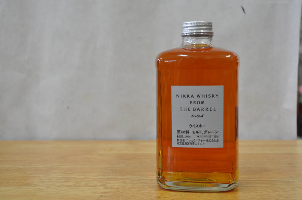 人気の国産ウイスキー　ニッカフロムザバレル　6本セット　新品　ニッカウイスキー ニッカ 500ml 6本セット メルカリ 500ml×6本 価格.com