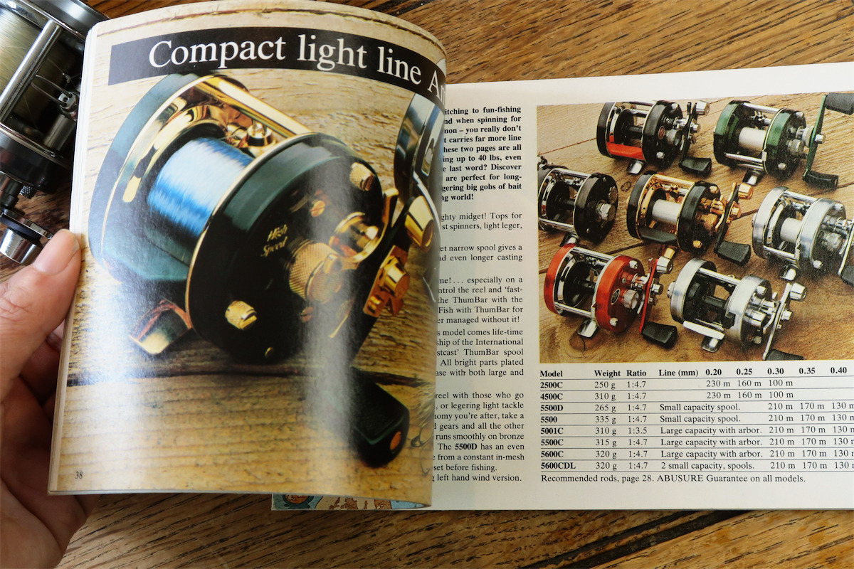 Tight Line 1979年度 英国 ABU MATIC アブ アンバサダー 2500C 4500C