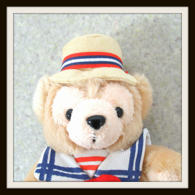 同梱可】初期 ジャンボリーナイト 2005 ダッフィー ディズニーベア 白