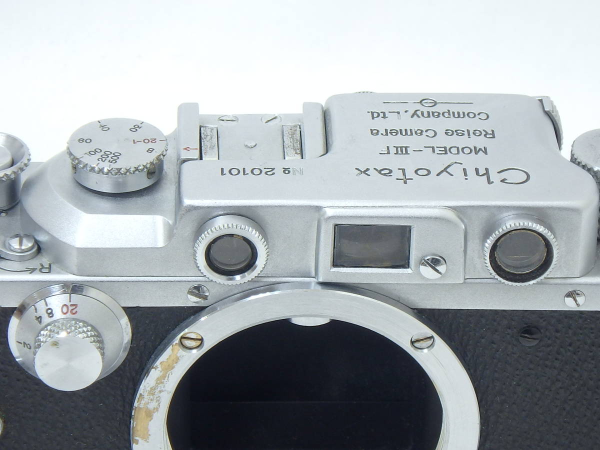 Chiyotax MODEL-IIIF LEICA copy L 39 screw mount by Reise Camera
