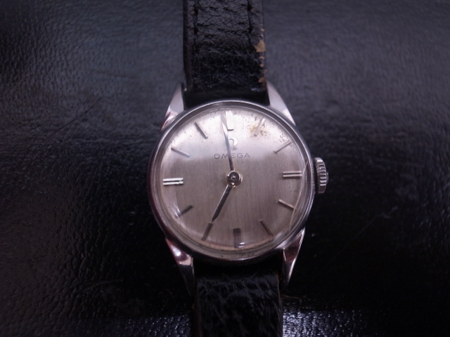 作動品☆OMEGAオメガRef.2510.61 Cal.245手巻きレディース腕時計