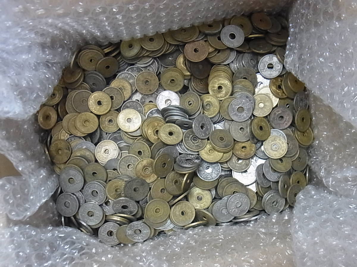 120130HD■10銭■約7.2Kg 白銅貨・ニッケル貨・アルミ青銅貨 古銭／硬貨