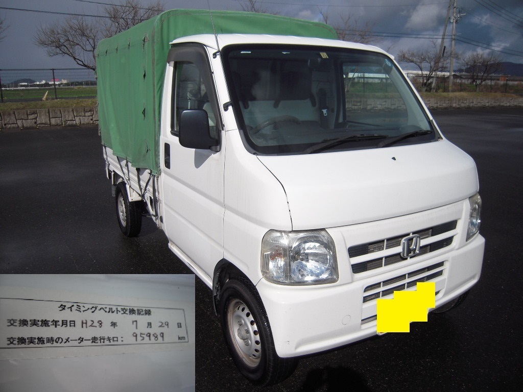 ホンダ アクティ トラック 幌付 車検2年付 R4年2月 タイミングベルト