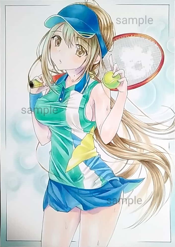 オリジナル 手描きイラスト 女の子 テニス B5 同人 手描きイラスト 手描きイラスト 売買されたオークション情報 Yahooの商品情報をアーカイブ公開 オークファン Aucfan Com