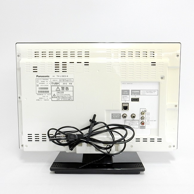 Panasonic VIERA　パナソニック　ビエラ　TH-L19C3-K　１９型　液晶テレビ　２０１２年製〈H1034〉F1 Panasonic ビエラ パナソニック 3機種を発売 液晶テレビ「VIERA（ビエラ）」G300シリーズ 4K対応液晶