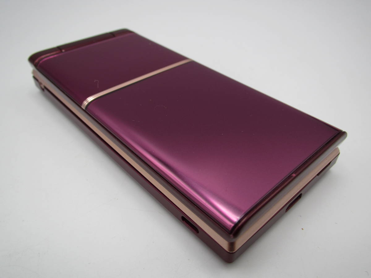 KYF35 京セラ MARVERA au ワインレッド - KYOCERA マーベラ 中古美品