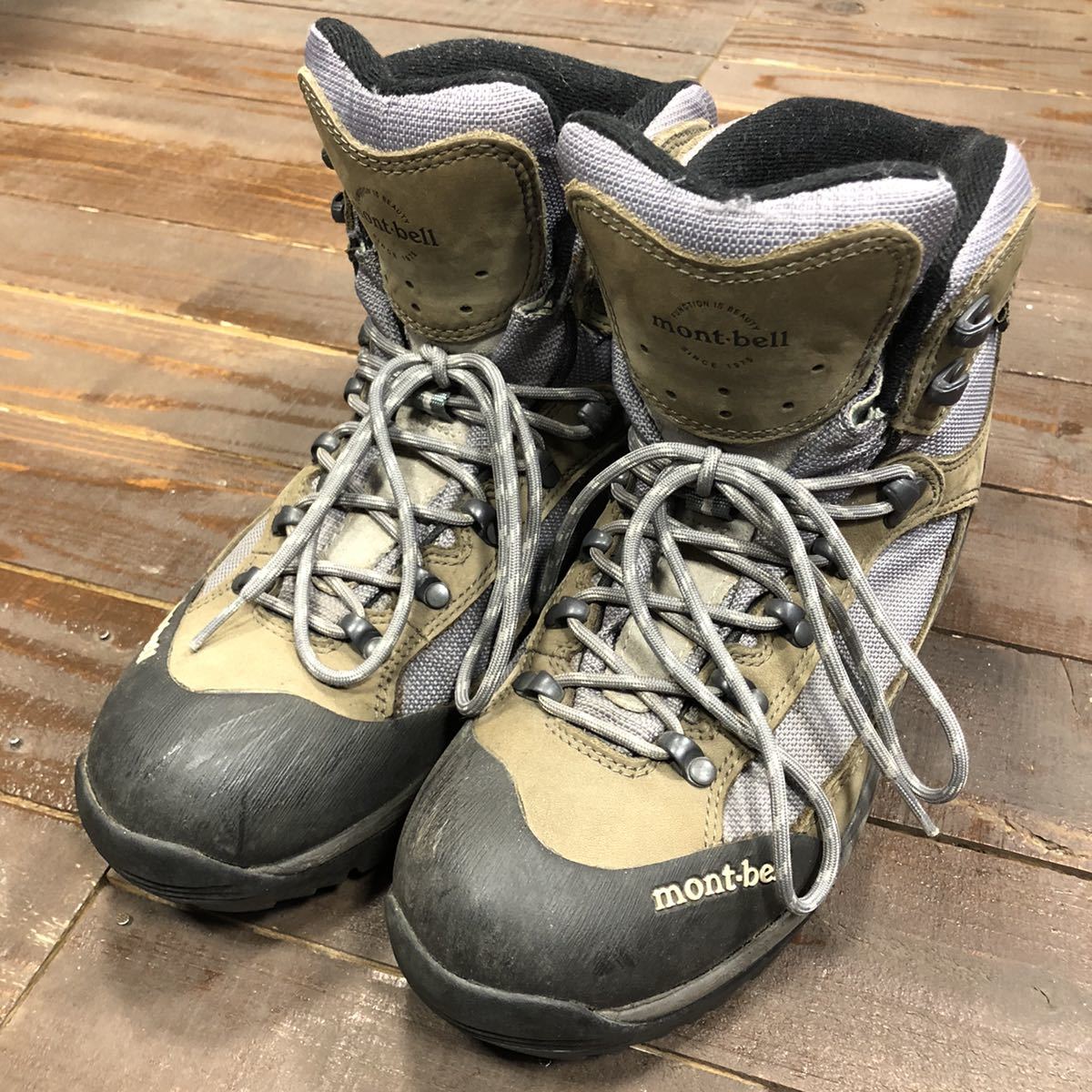  mont-bell モンベル GORE-TEX ゴアテックス トレッキング ブーツ 登山靴 現状品 US9 27㎝ アウトドア vibram(男性用)｜売買されたオークション情報、yahooの商品情報をアーカイブ公開 - オークファン 男性用