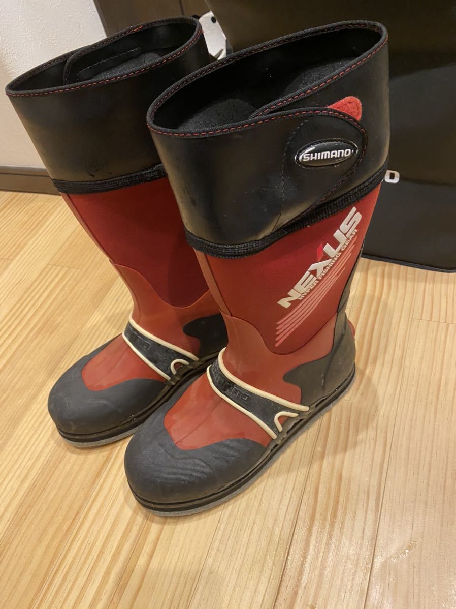 100%新品，SALE シマノ フェルトスパイクシューズ(フィッシングスーツ)｜売買されたオークション情報、yahooの商品情報をアーカイブ公開 - オークファン フィッシングスーツ