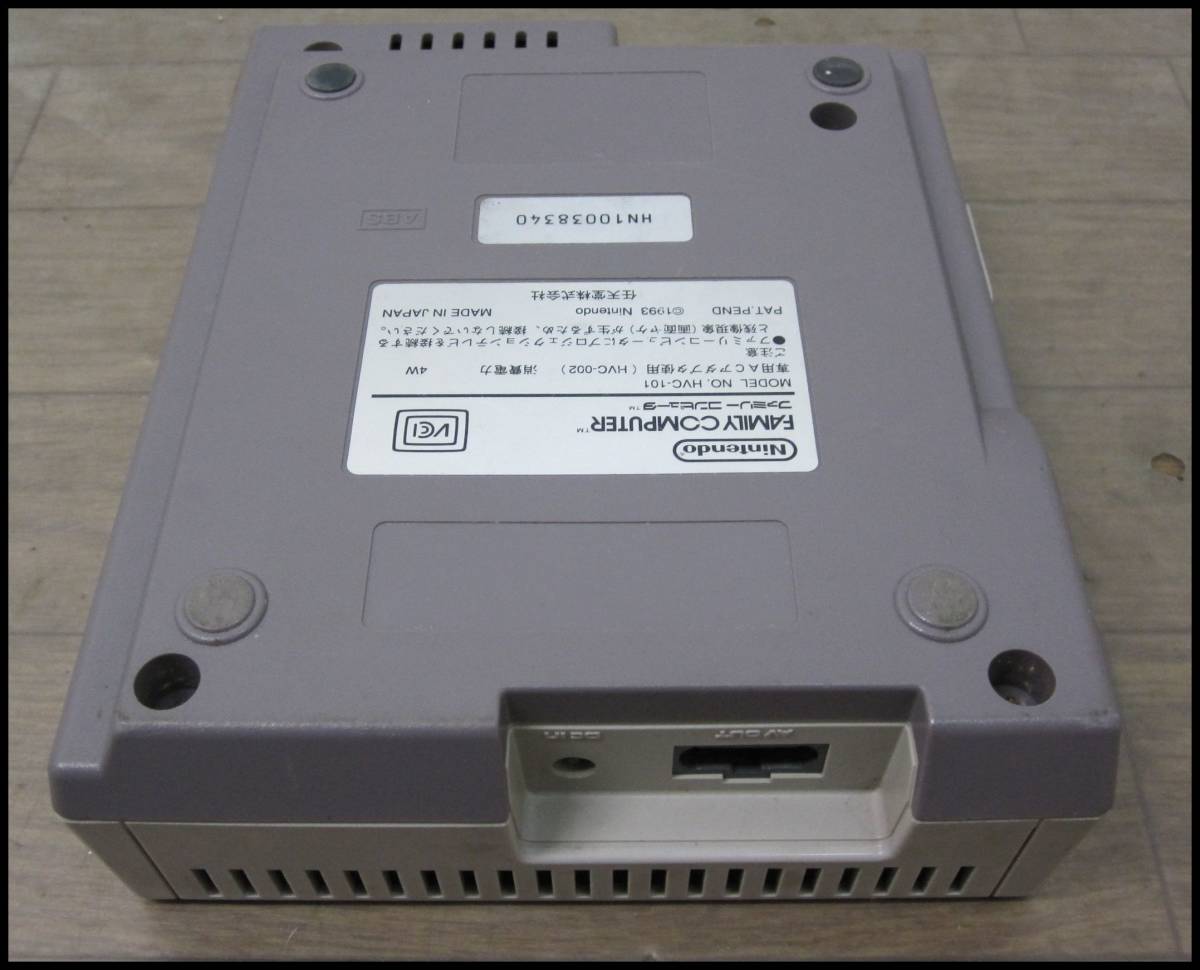 mt8951f 動作OK 任天堂/Nintendo ニューファミコン AV仕様 HVC-101 本体一式 ソフト3本付_3
