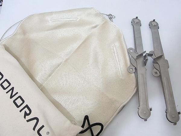 1円 未使用 MONORAL モノラル 焚き火台 ワイヤーフレーム 焚き火メッシュ