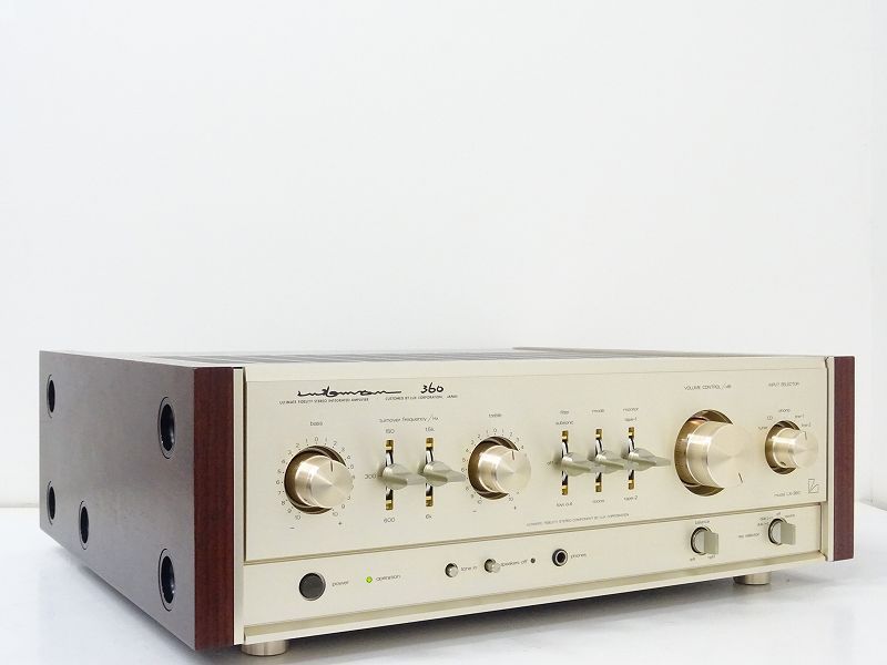 LUXMAN LX-360 プリメインアンプ ラックスマン □□LUXMAN LX-360 真空管 プリメインアンプ ラックスマン