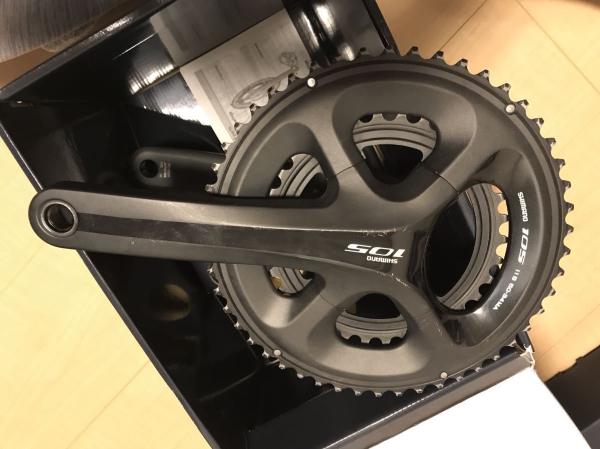  シマノ 105R5800 シリーズ クランク11S 50-34 1ヶ月使用 細かな傷有り 2018年製(クランク)｜売買されたオークション情報、yahooの商品情報をアーカイブ公開 - オークファン クランク