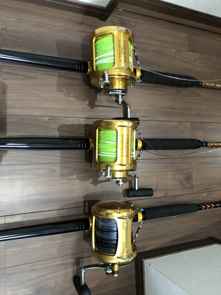 International 公式通販 II トローリング 美品PENNリール80STW - PENN