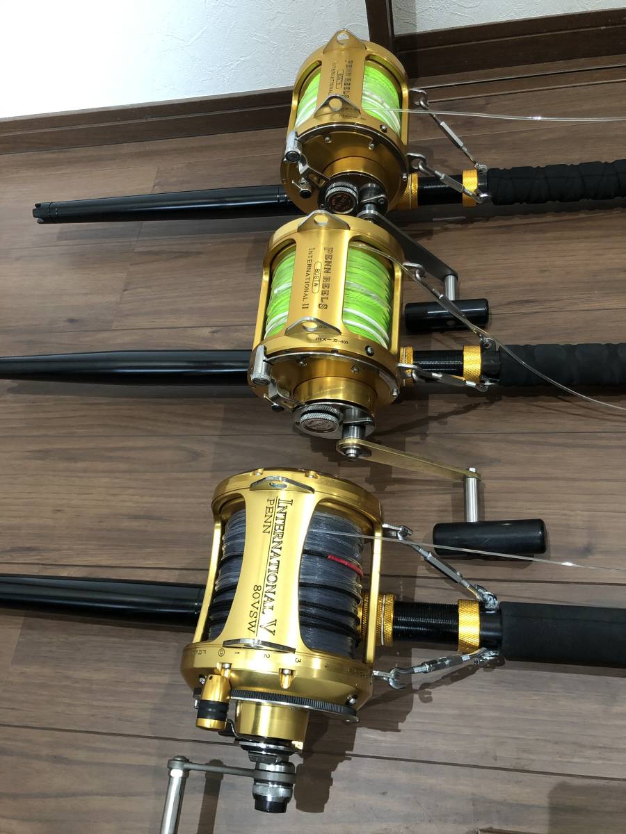 International 公式通販 II トローリング 美品PENNリール80STW - PENN