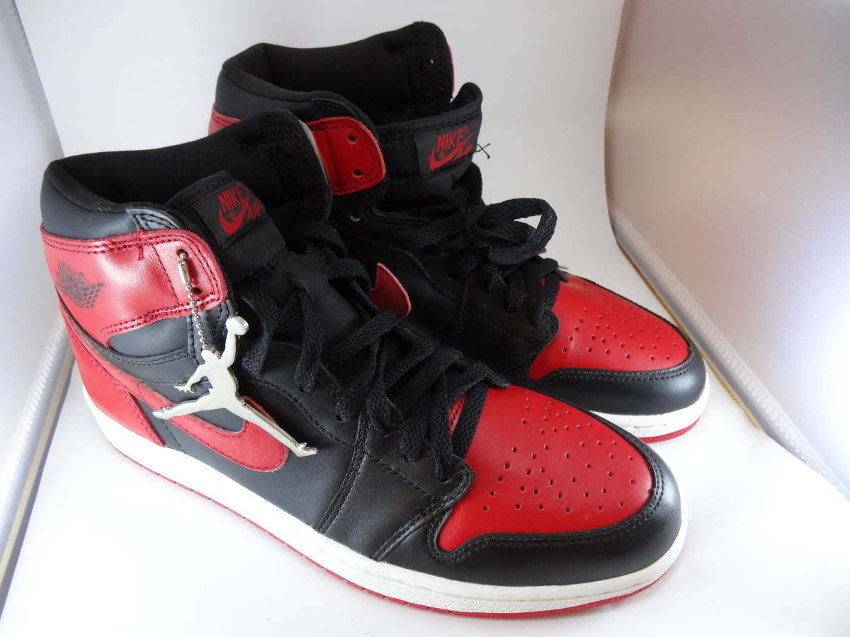 【未使用・難あり】NIKE AIR JORDAN1 RETRO エアジョーダン1レトロ 2001年復刻版 US9.5 27.5㎝ 136066 061