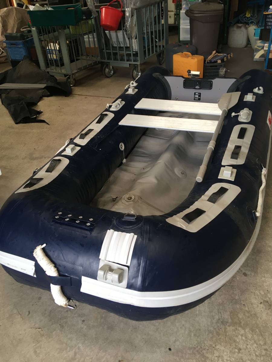 定番人気，限定SALE 001 AF BOAT 4人乗りゴムボート AF315BL ドーリー付(工事用材料)｜売買されたオークション情報、yahooの商品情報をアーカイブ公開 - オークファン 工事用材料