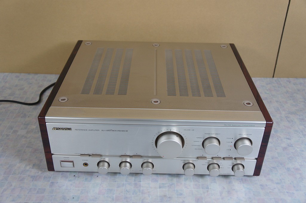 SANSUI プリメインアンプ AU-α607 MOS Premium 15th Limited Edition
