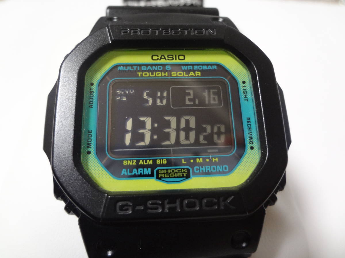 カシオ CASIO Gショック G-SHOCK タフソーラー Tough Solar スクエア